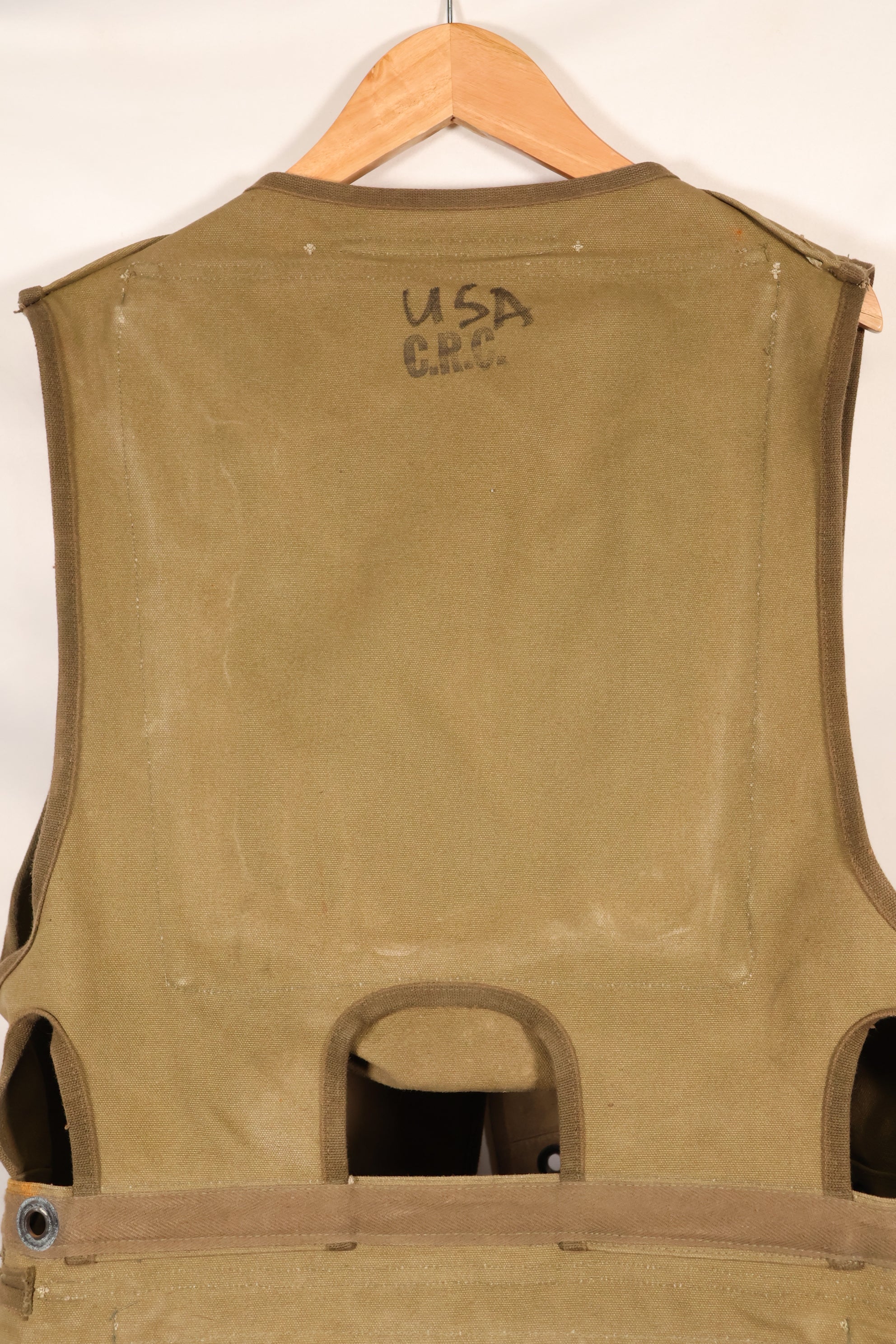 电影服装 Movie Saving Private Ryan US Army Assault Vest Used.