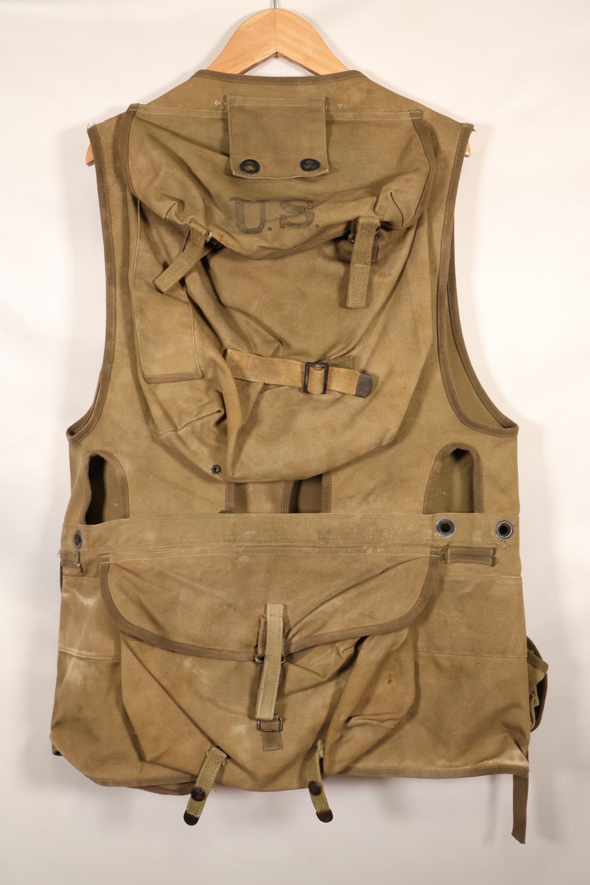 电影服装 Movie Saving Private Ryan US Army Assault Vest Used.