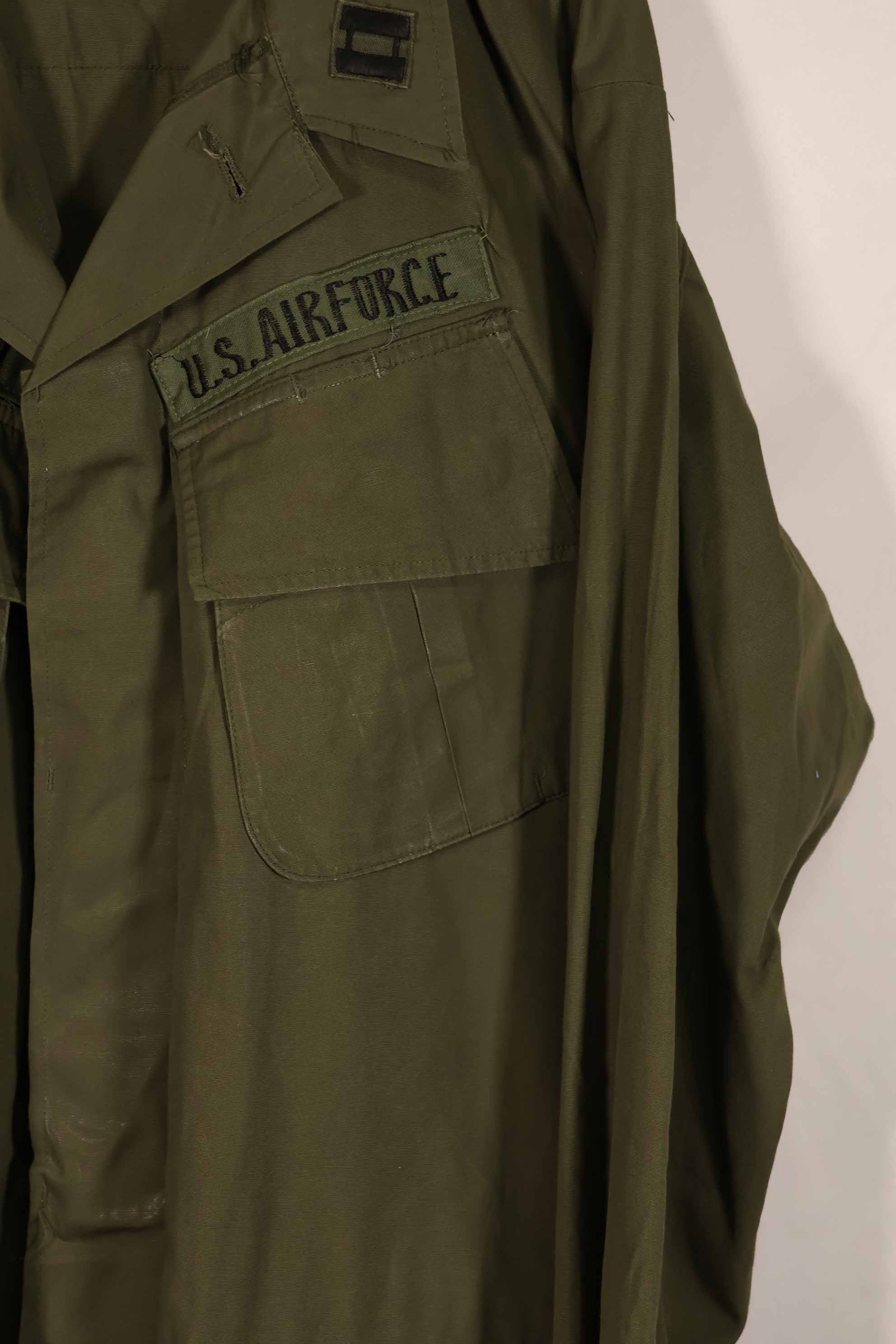 Real 1966-1967 3rd Model Jungle Fatigue Jacket L-R, almost unused.