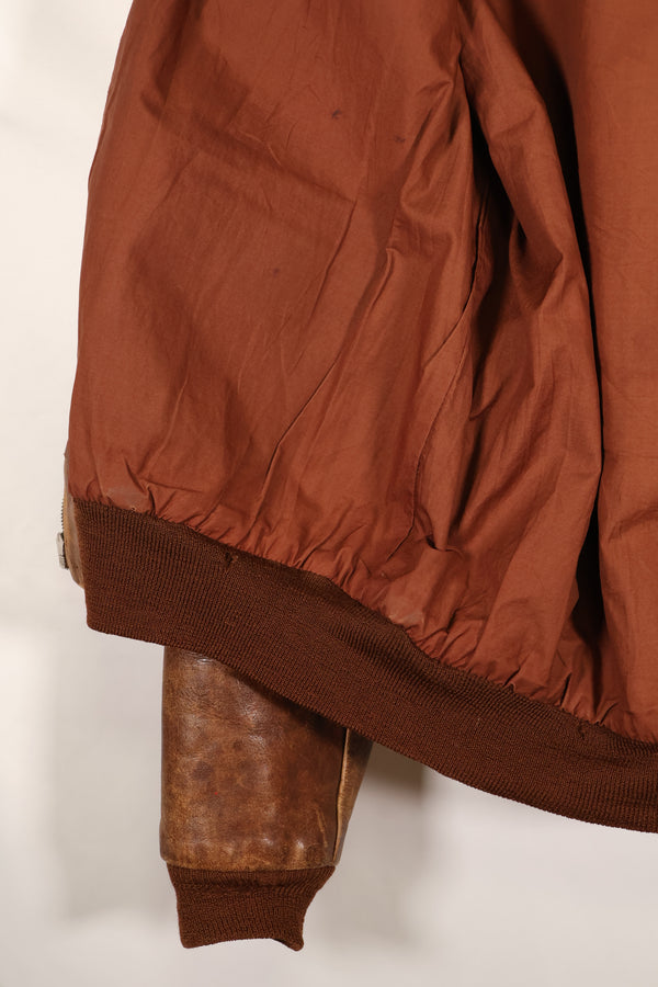 1940 年代 42 码美国空军 A-2 飞行夹克 Rough Wear Clothing Co.