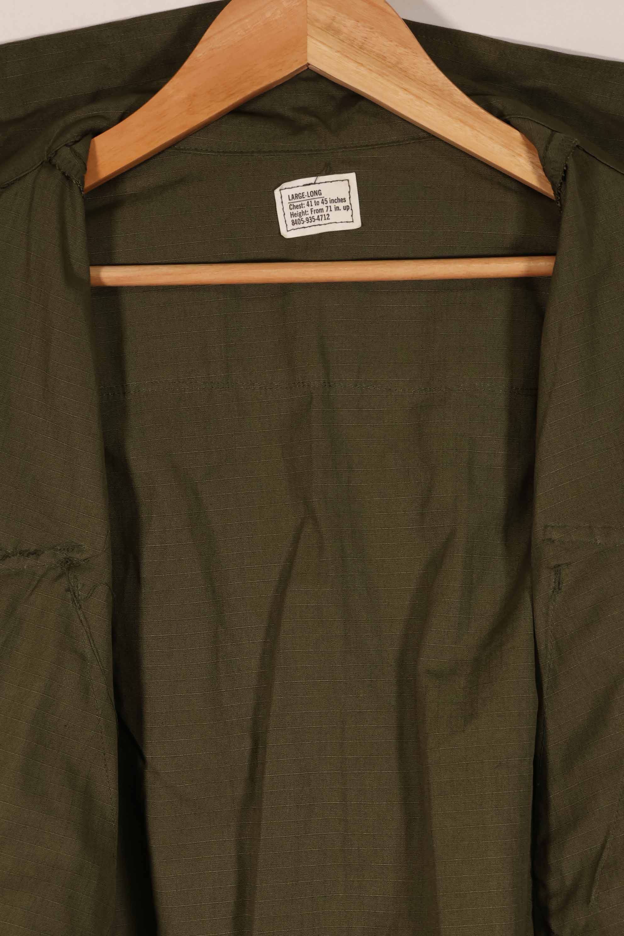 Real Deadstock 1969 4th Model Jungle Fatigue Jacket L-L A