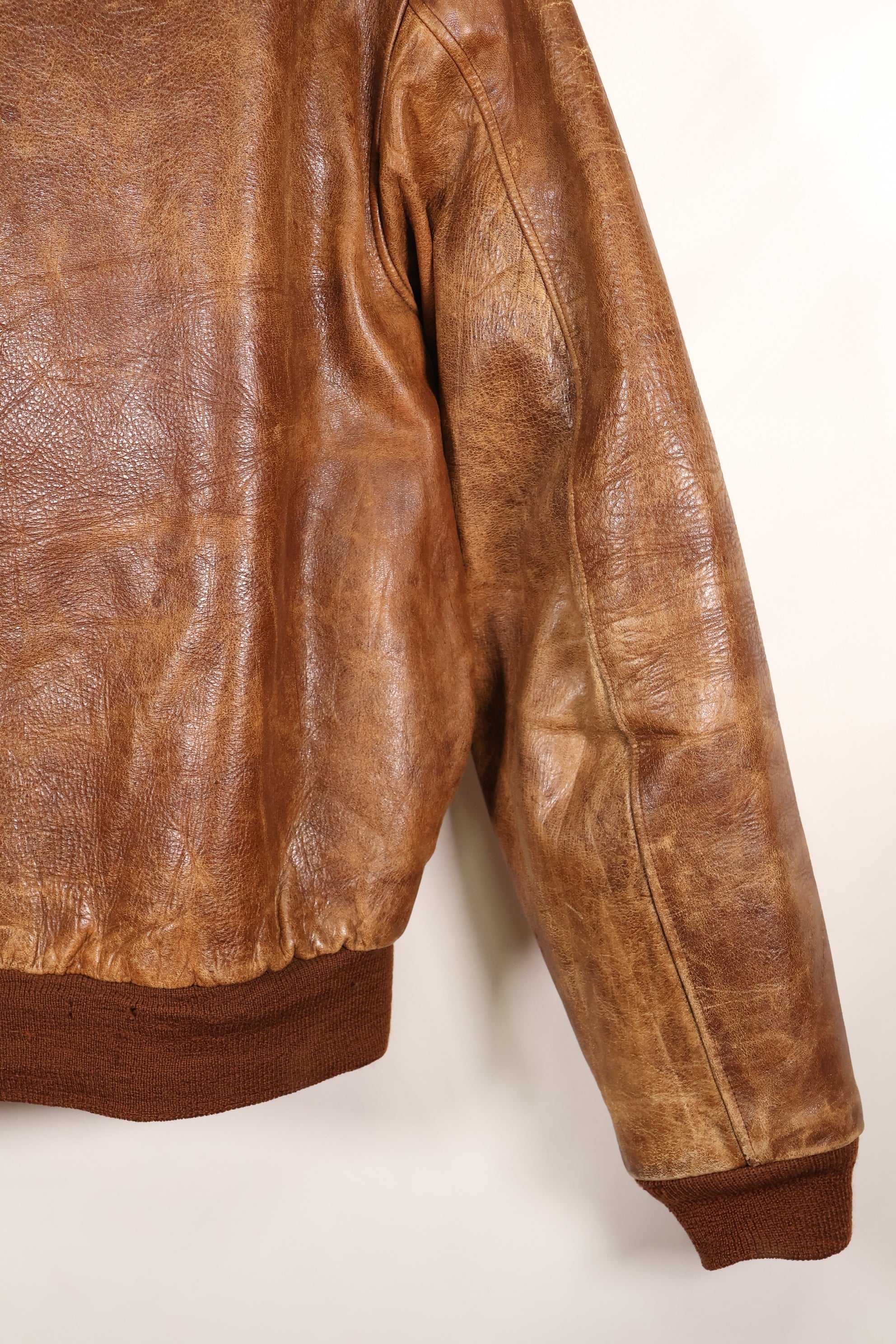 1940 年代 42 码美国空军 A-2 飞行夹克 Rough Wear Clothing Co.