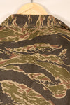 Late 1960s | Locally made | Estimated to be made in Vietnam or Thailand | Tiger-striped shirt | Used
