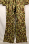 1940s U.S. Army &amp; Marine Corps Frogskin camouflage coveralls in good condition.