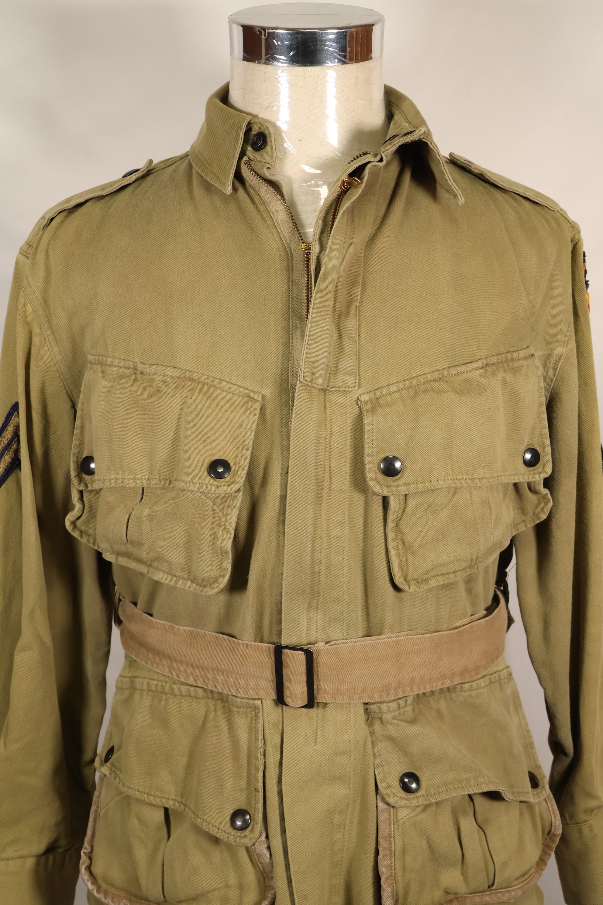 电影服装 42R Movie Private Ryan US Army M42 Jump Jacket Used B