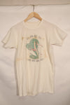 1960s U.S. Army, Vietnam War, 437th Attack Helicopter Company, T-shirt, used.