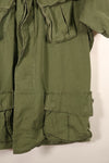 1968 Contract, M-R, 4th Model Jungle Fatigue Jacket, USN, Short-Sleeve Custom, Used
