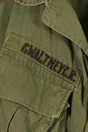 1968 Contract, M-R, 4th Model Jungle Fatigue Jacket, USN, Short-Sleeve Custom, Used