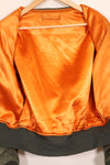 1970 Contract Medium USAF USAF L2-B Flight Jacket Used ALPHA INDUSTRIES, Inc.