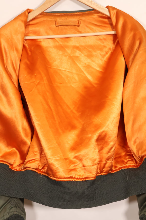 1970 Contract Medium USAF USAF L2-B Flight Jacket Used ALPHA INDUSTRIES, Inc.