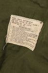 1969 Contract, S-L, Taylor Markings, 4th Model Jungle Fatigue Jacket, USAF, Short-Sleeve Custom, Used