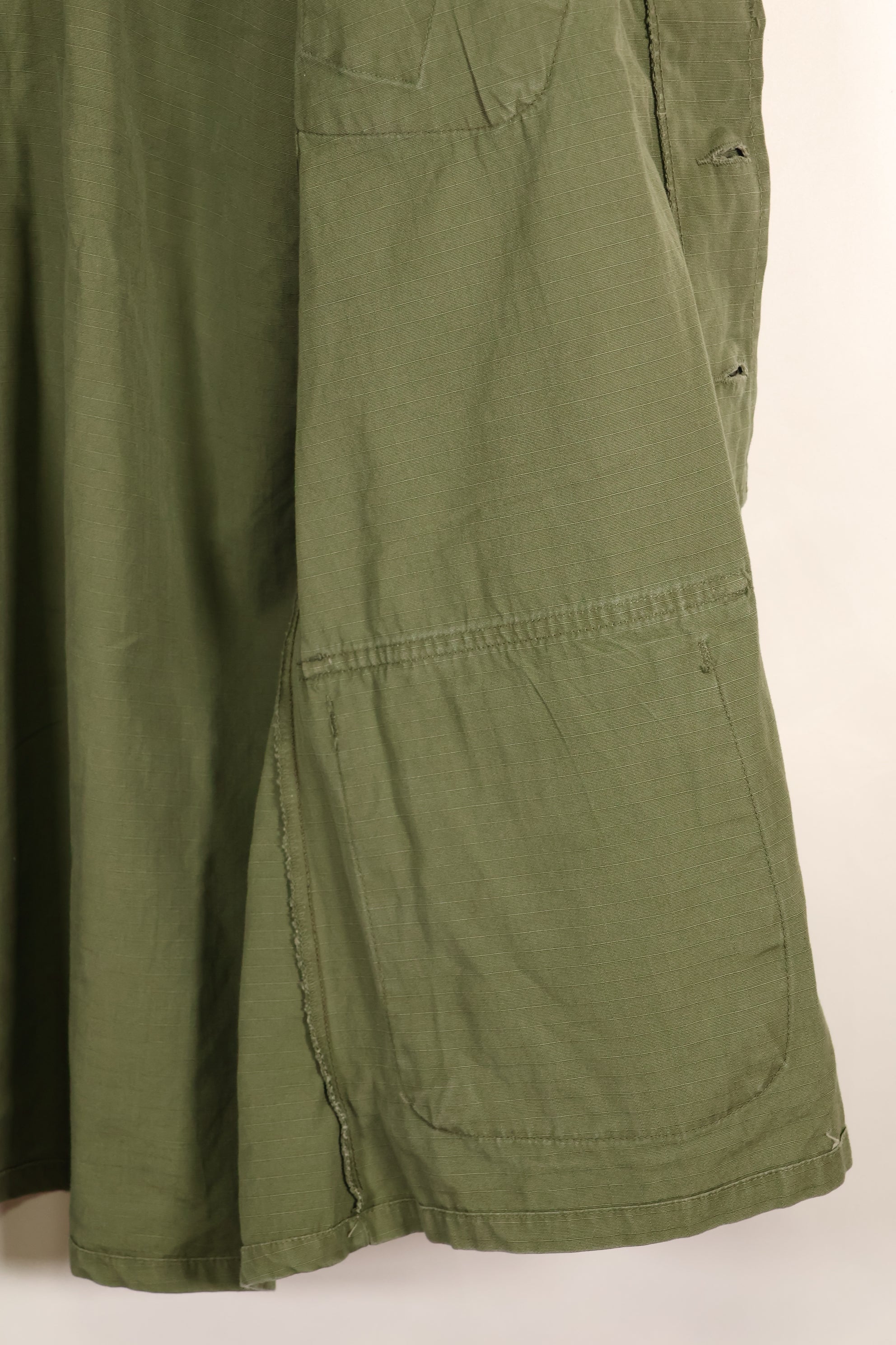 1968 年合同 M-R 1980 年代绿色贝雷帽使用过的第 4 款丛林疲劳夹克，使用过。