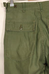 1950s TYPE 1 estimated SMALL US Army OG-107 Utility Pants Baker Pants Used B