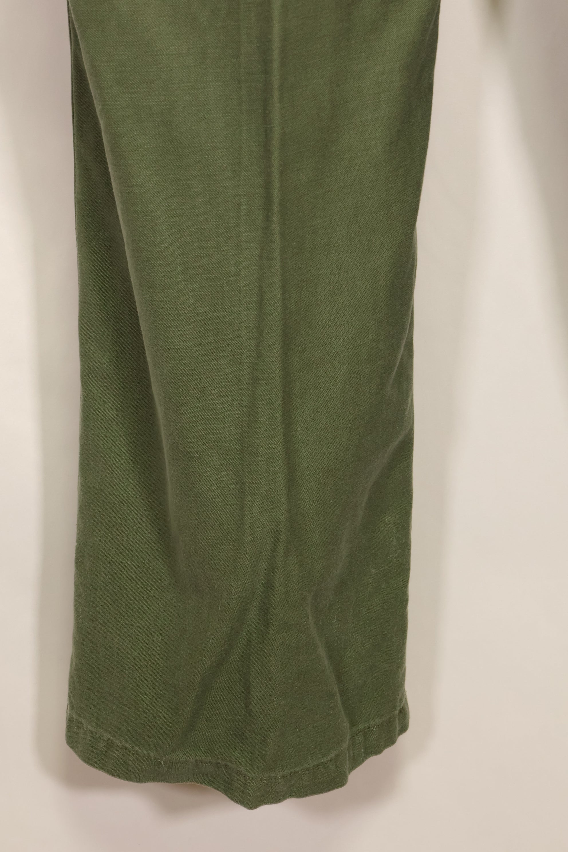 1950s TYPE 1 estimated SMALL US Army OG-107 Utility Pants Baker Pants Used B