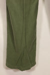 1950s TYPE 1 estimated SMALL US Army OG-107 Utility Pants Baker Pants Used B