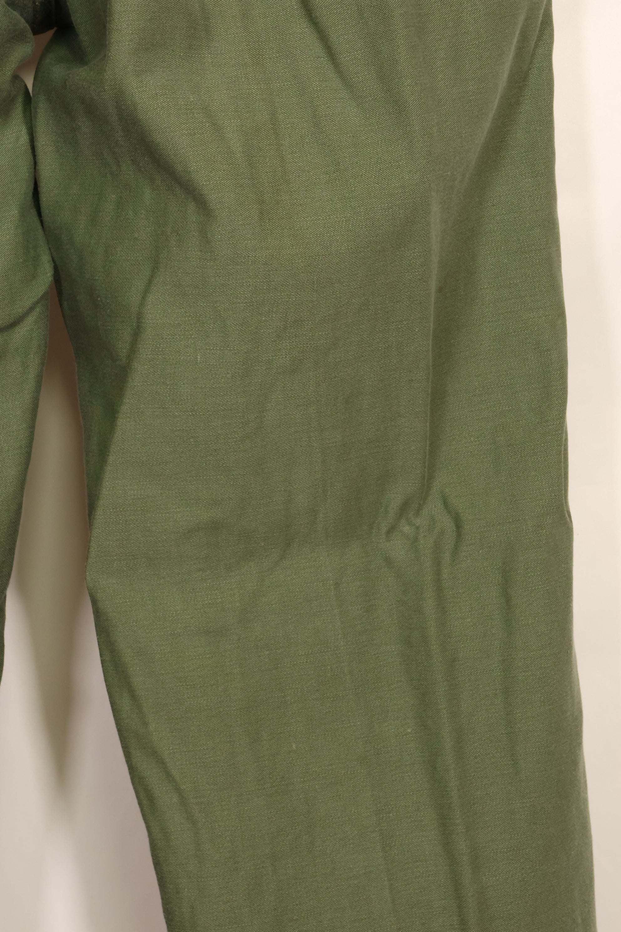 1950s TYPE 1 estimated SMALL US Army OG-107 Utility Pants Baker Pants Used B