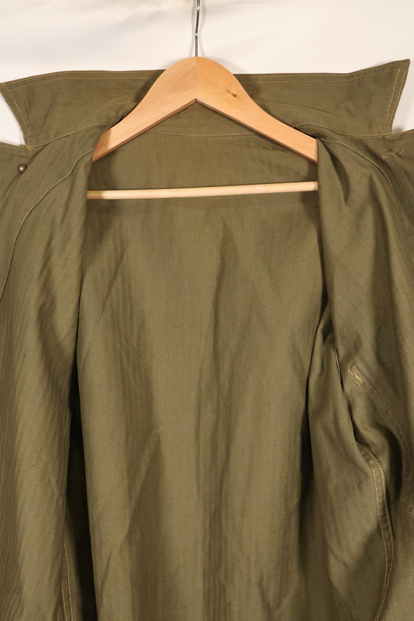 20 世纪 40 年代美国海军陆战队 P-41 HBT 通用夹克，状况良好，使用过。