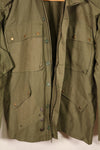 Made with Authentic U.S. Military Fabric—French Army Parachute Jacket TAP 47/51—Replica Jacket A