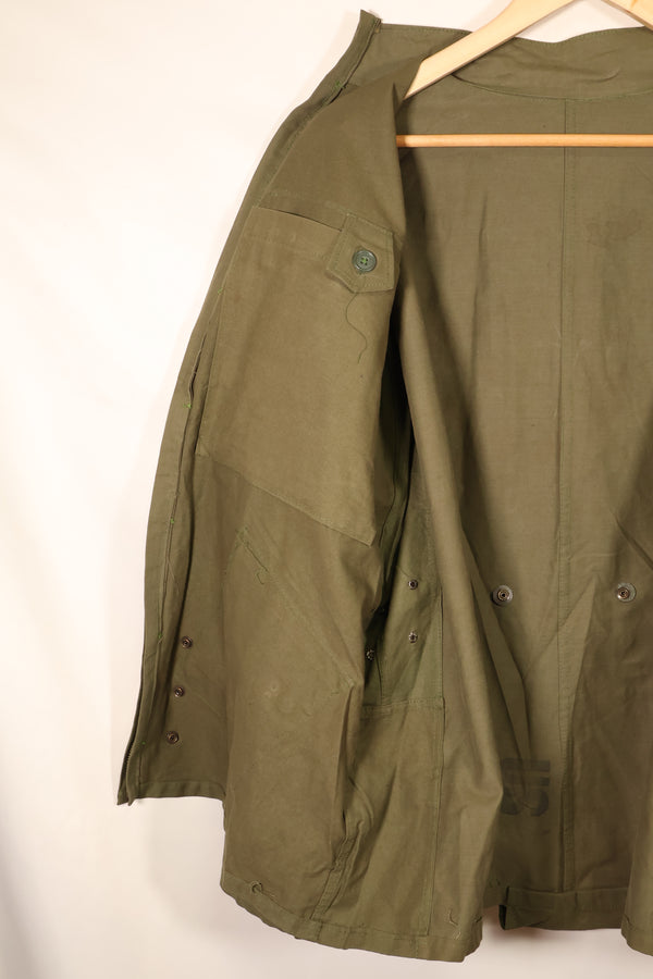 Made with Authentic U.S. Military Fabric—French Army Parachute Jacket TAP 47/51—Replica Jacket A