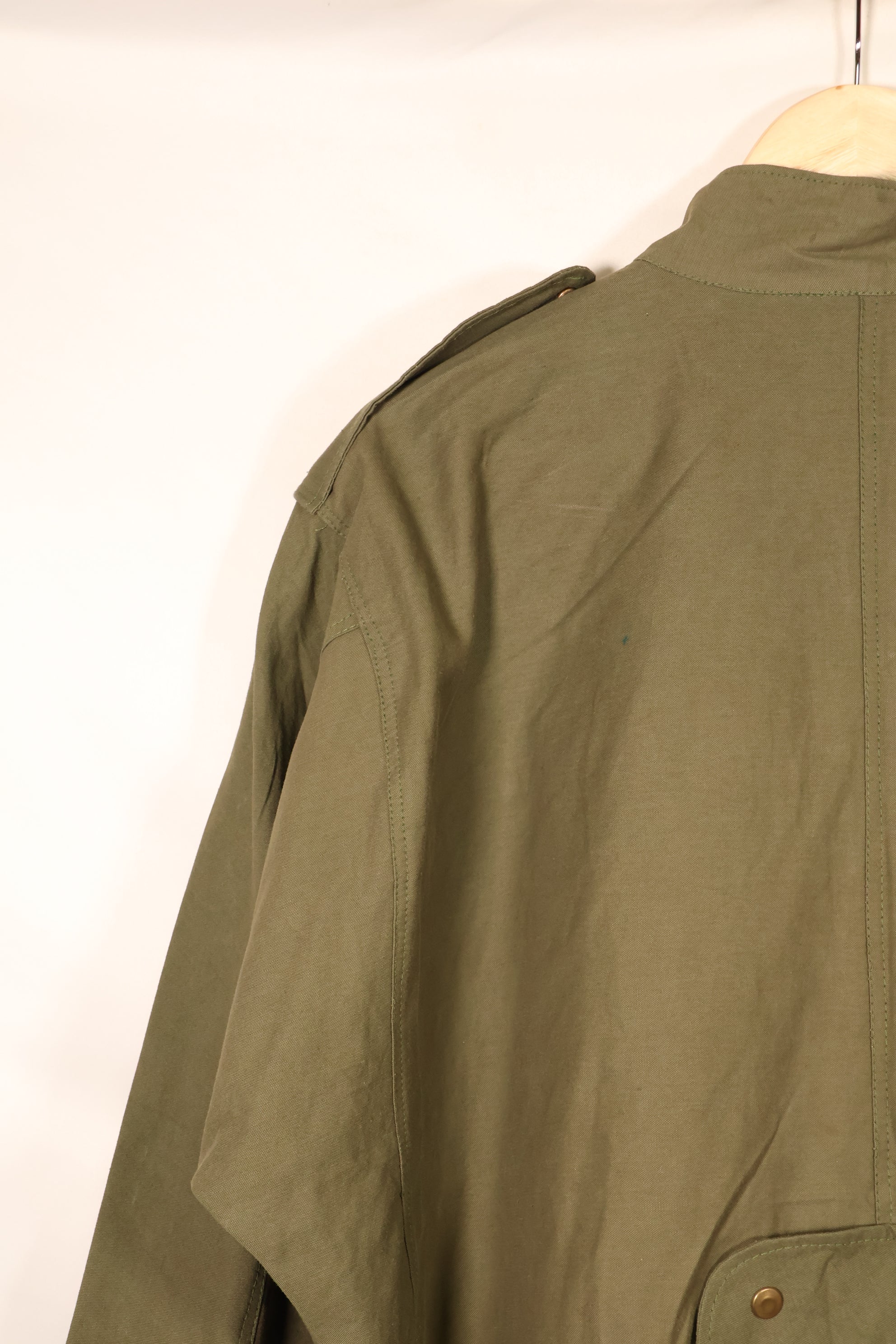 Made with Authentic U.S. Military Fabric—French Army Parachute Jacket TAP 47/51—Replica Jacket A