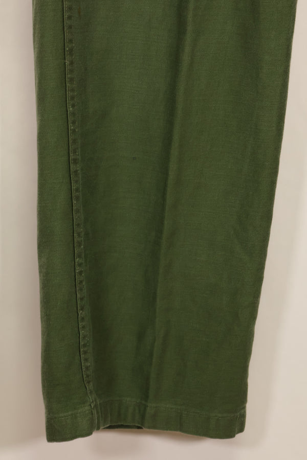 1961 Contract TYPE 1 Estimated SMALL US Army OG-107 Utility Pants Baker Pants Used D
