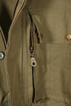Made with Authentic U.S. Military Fabric—French Army Parachute Jacket TAP 47/51—Replica Jacket A