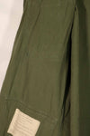 Real 3rd Model Jungle Fatigue Jacket M-S, manufactured circa 1966-67, used.