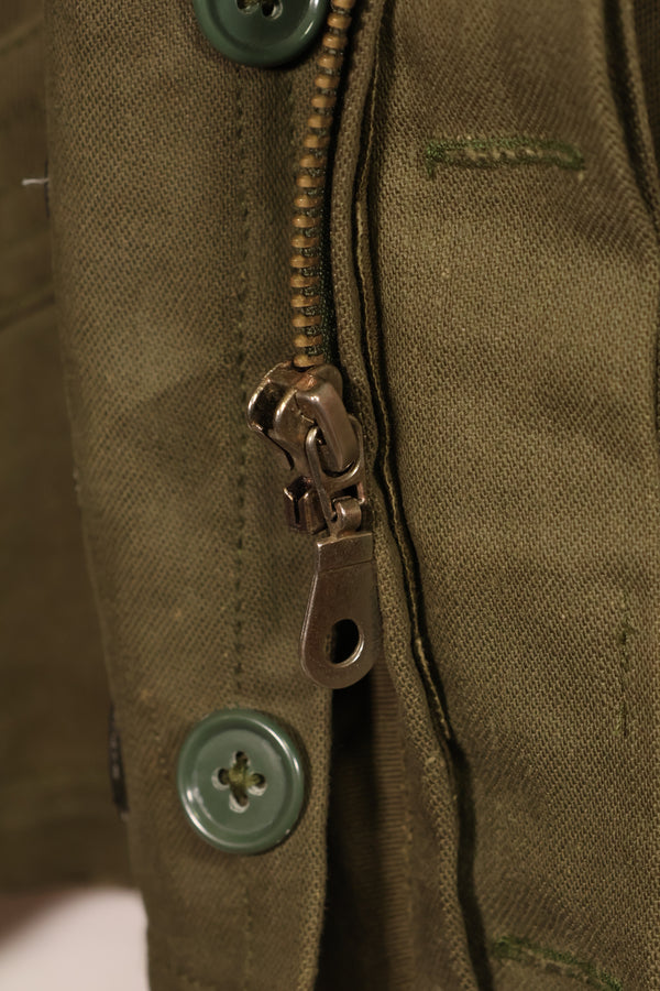 Made with Authentic U.S. Military Fabric—French Army Parachutist Jacket TAP 47/51—Replica Jacket—B