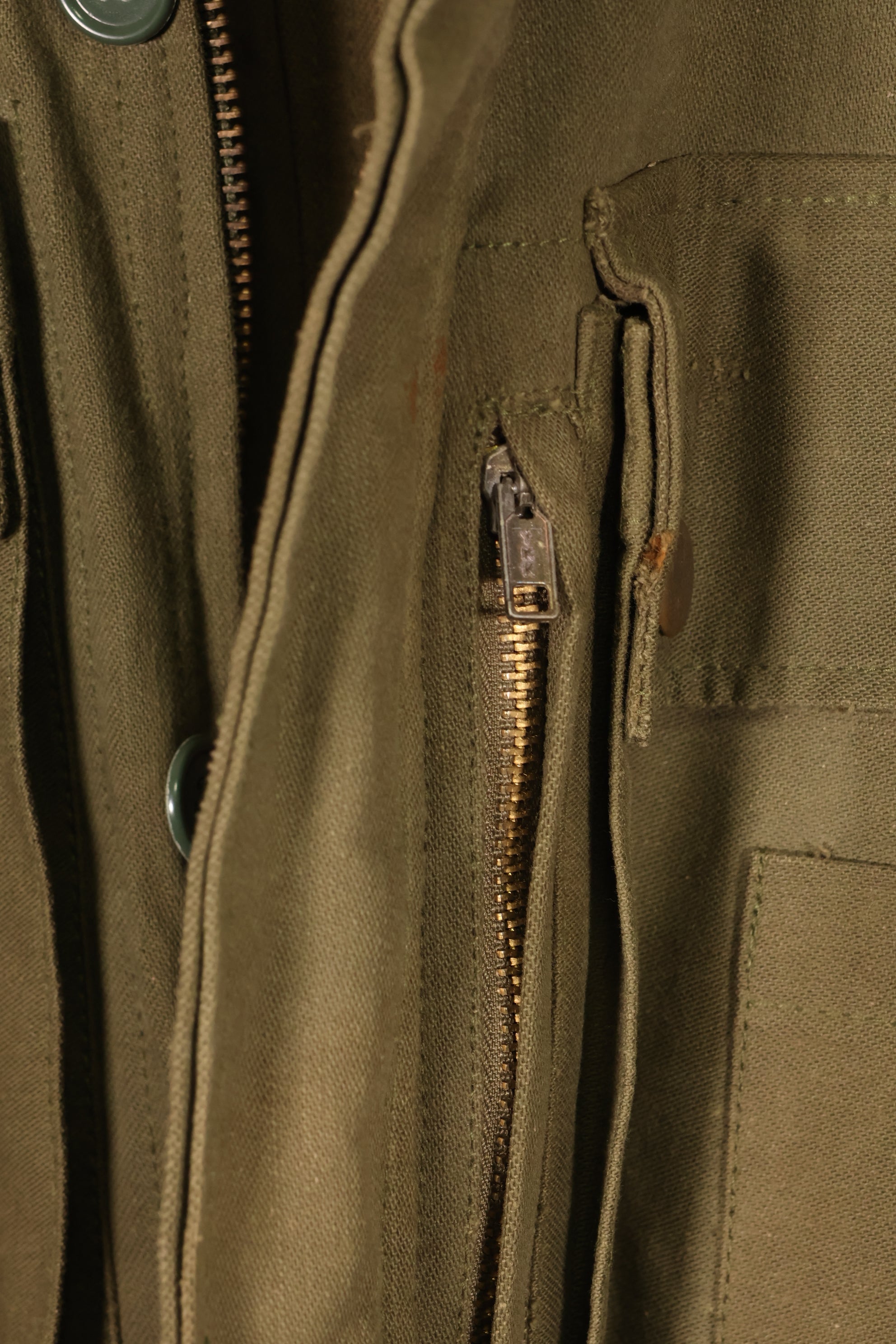Made with Authentic U.S. Military Fabric—French Army Parachutist Jacket TAP 47/51—Replica Jacket—B