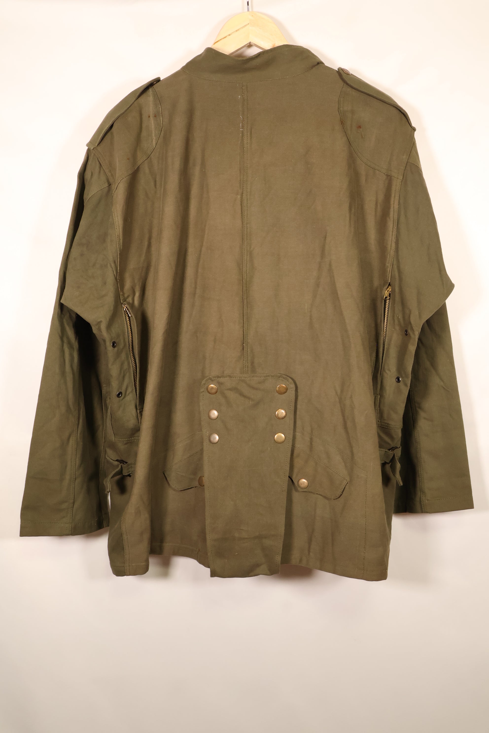 Made with Authentic U.S. Military Fabric—French Army Parachutist Jacket TAP 47/51—Replica Jacket—B