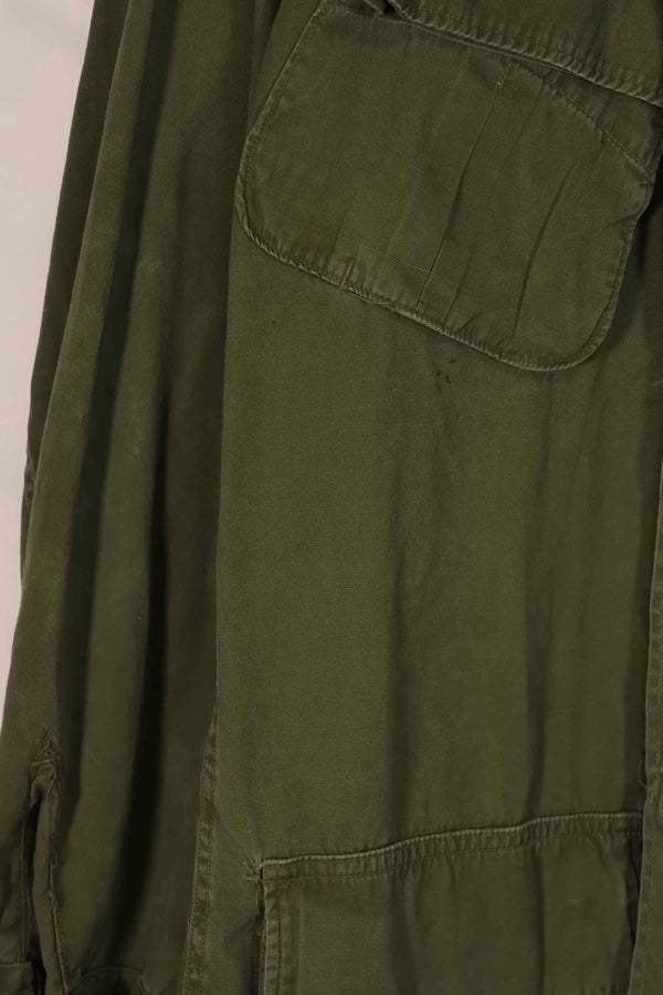 Real 3rd Model Jungle Fatigue Jacket manufactured circa 1966-67 2nd Model eclectic S-L used