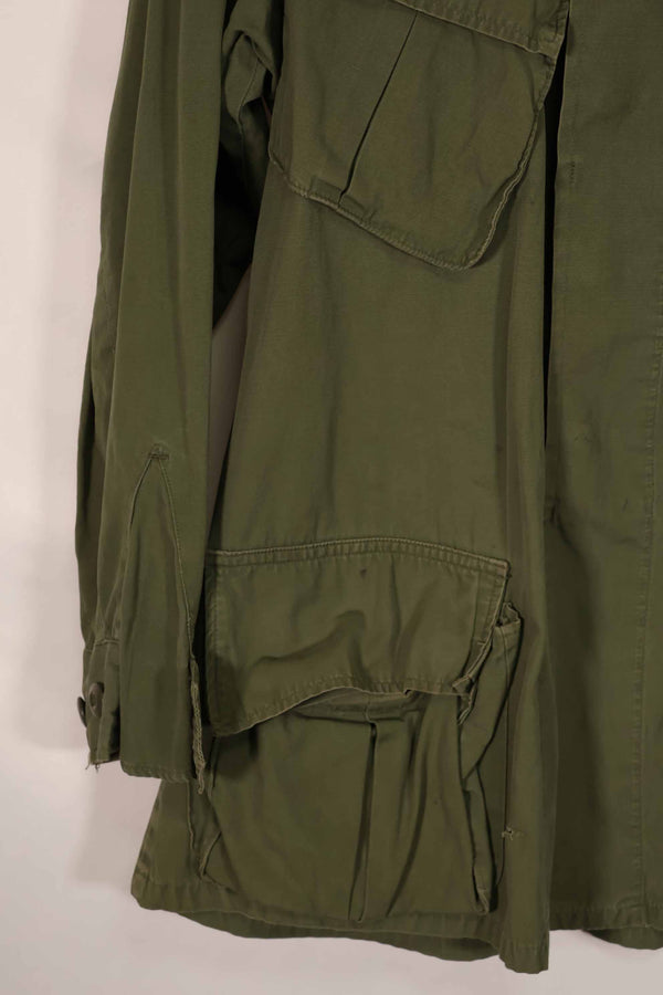 Real 1967 3rd Model Jungle Fatigue Jacket M-R with patch on back, used.