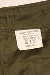 1974 Accounting TYPE 3 36 x 31 US Army OG-107 Utility Pants Baker Pants Used