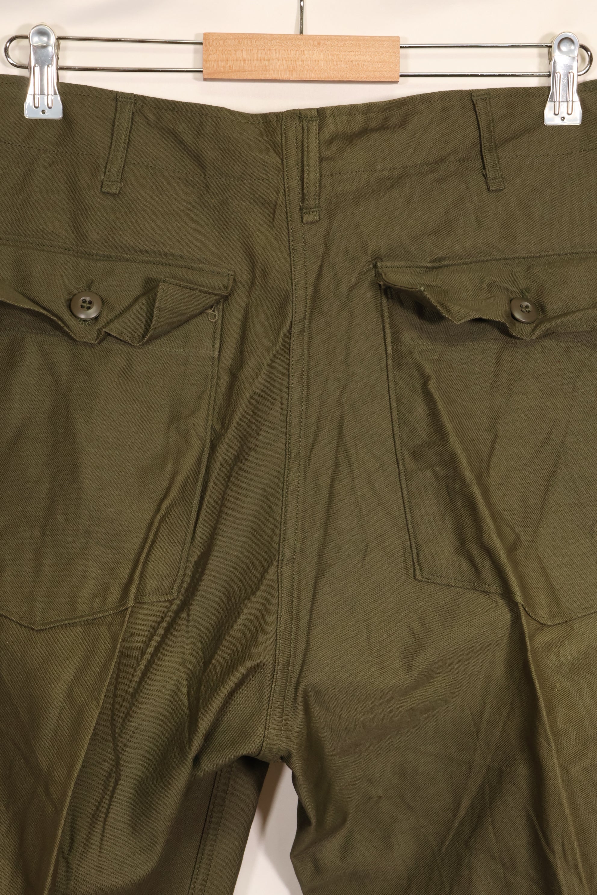 1974 Accounting TYPE 3 36 x 31 US Army OG-107 Utility Pants Baker Pants Used