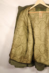 1969 Contract X-L-R M65 Field Jacket, 2nd Model; 1981 Contract, with Liner; Used