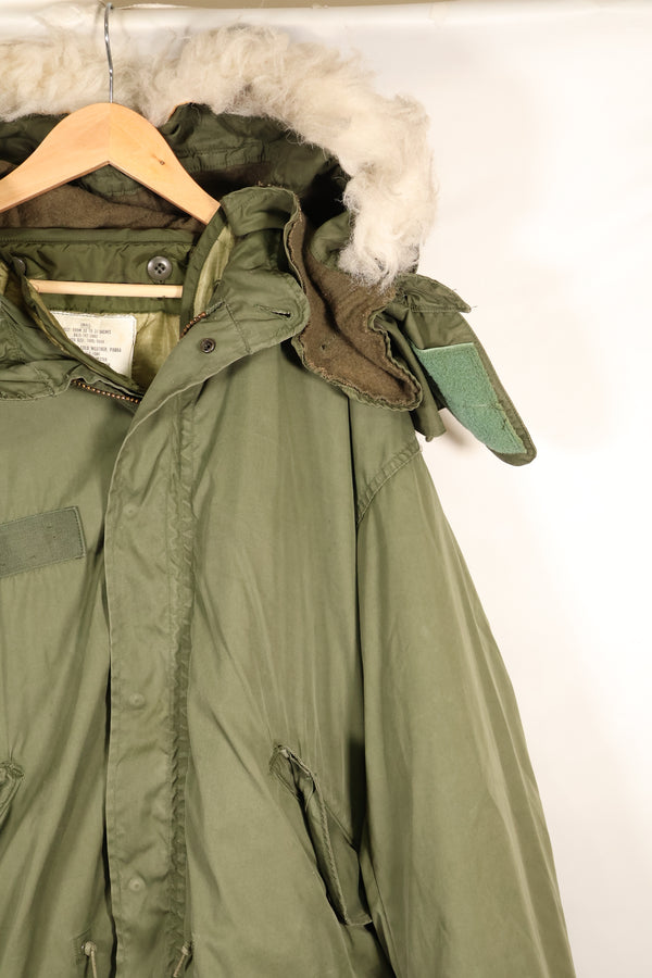 1970s Lot Mix M-R M65 Field Parka Fishtail Brass Zipper Used