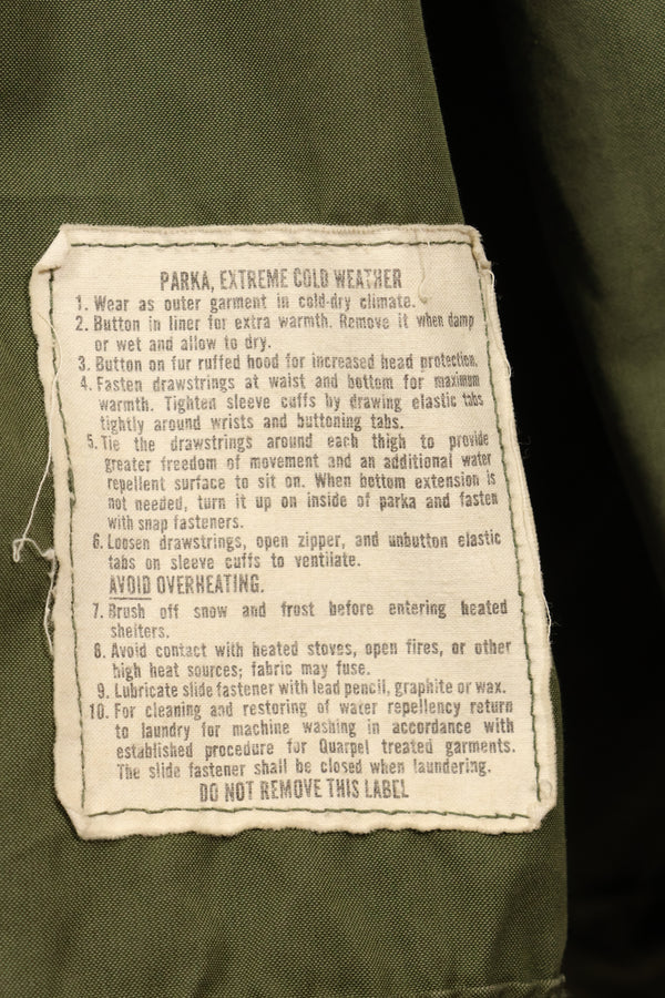 1970s Lot Mix M-R M65 Field Parka Fishtail Brass Zipper Used