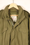 Mid-1960s, M-R, 2nd Model M65 Field Jacket, Early Production, with Civilian Liner, Used