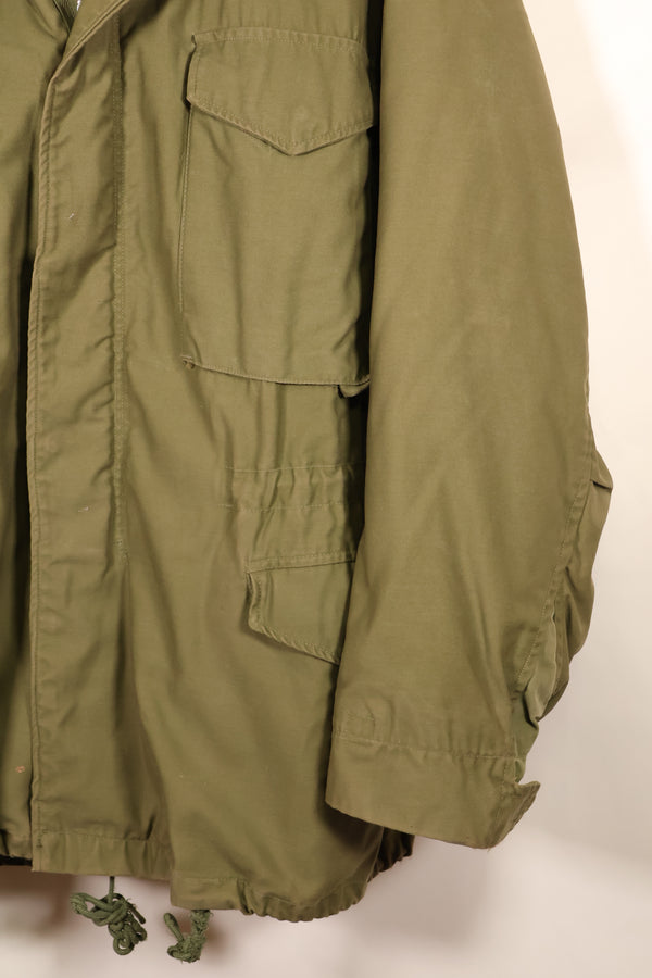 Mid-1960s, M-R, 2nd Model M65 Field Jacket, Early Production, with Civilian Liner, Used