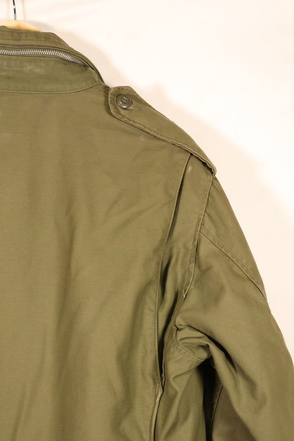 Mid-1960s, M-R, 2nd Model M65 Field Jacket, Early Production, with Civilian Liner, Used