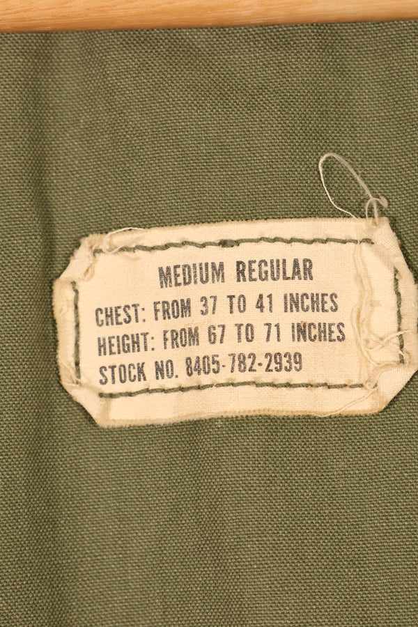 Mid-1960s, M-R, 2nd Model M65 Field Jacket, Early Production, with Civilian Liner, Used