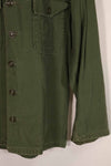 Real 1963 U.S. Army OG-107 utility shirt, no size tag, used, B