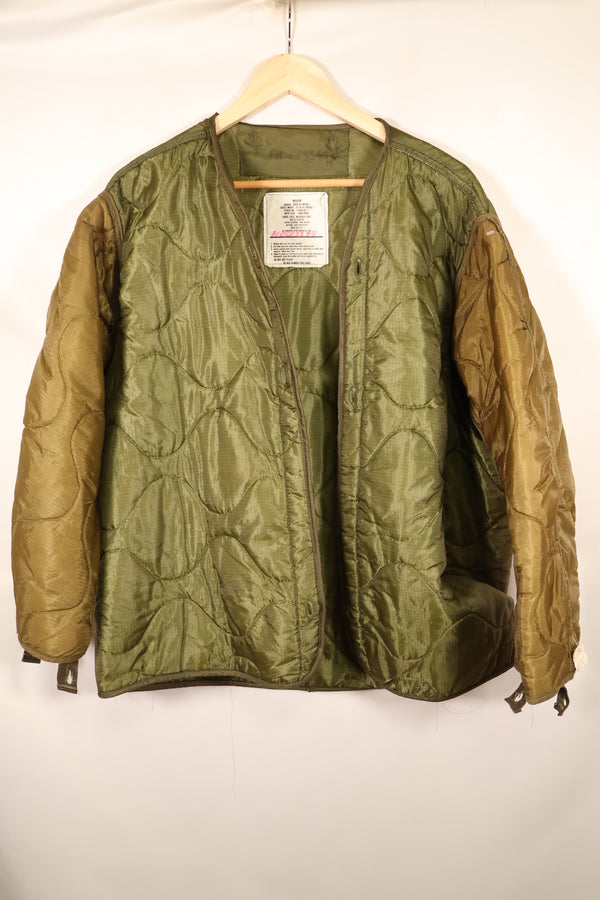 Mid-1960s, M-R, 2nd Model M65 Field Jacket, Early Production, with Civilian Liner, Used
