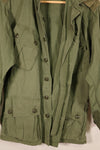 Estimated 1963–64 Contract; Estimated S-S; U.S. Marine Corps; 1st Model Jungle Fatigue Jacket; Repaired; Used