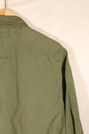 Estimated 1963–64 Contract; Estimated S-S; U.S. Marine Corps; 1st Model Jungle Fatigue Jacket; Repaired; Used