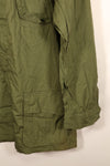 1967 Contract, L-L, Virtually Unused, 3rd Model Jungle Fatigue Jacket, Stains on the Back, Used