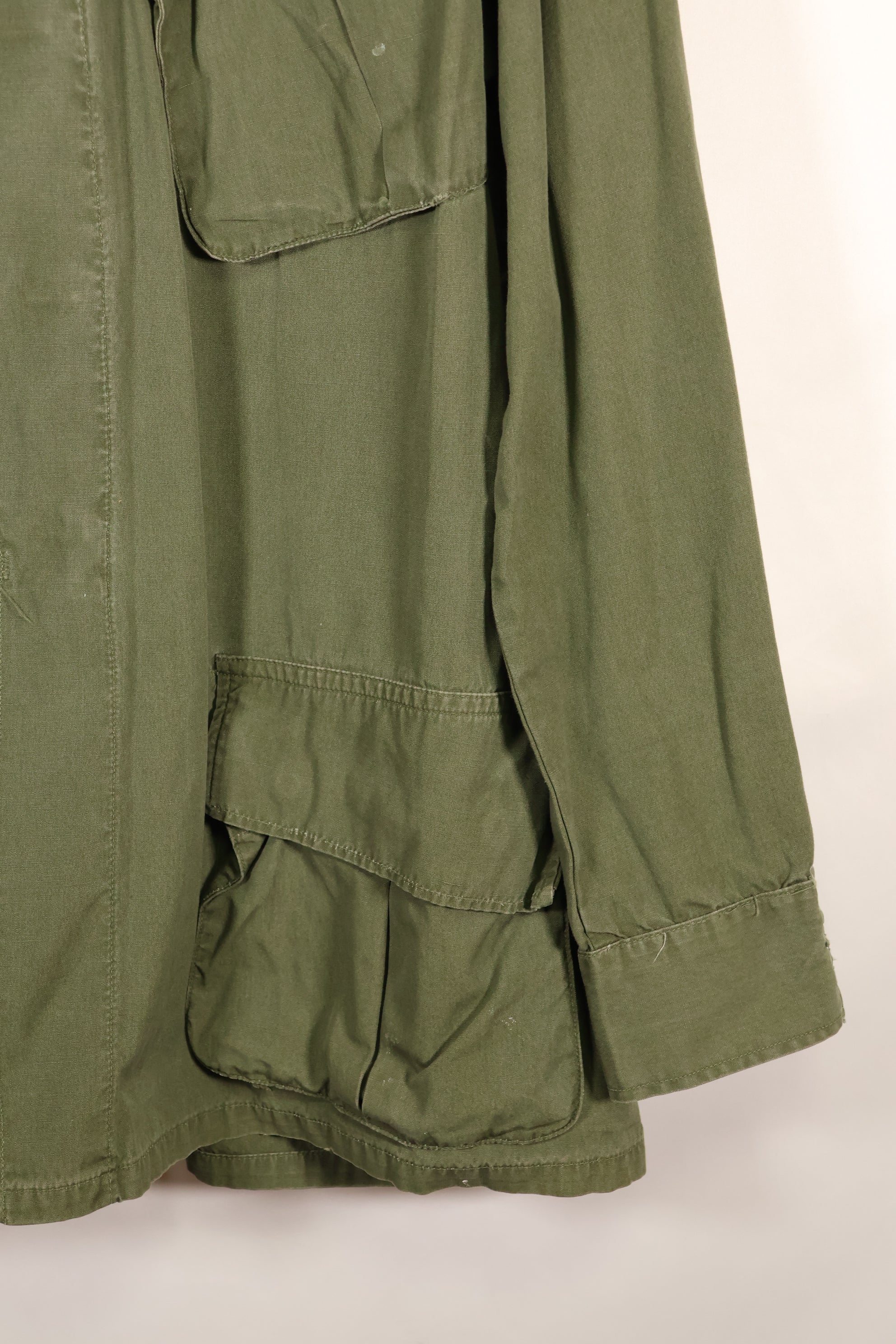 1967 Contract L-R Non Ripstop 3rd Model Jungle Fatigue Jacket Used