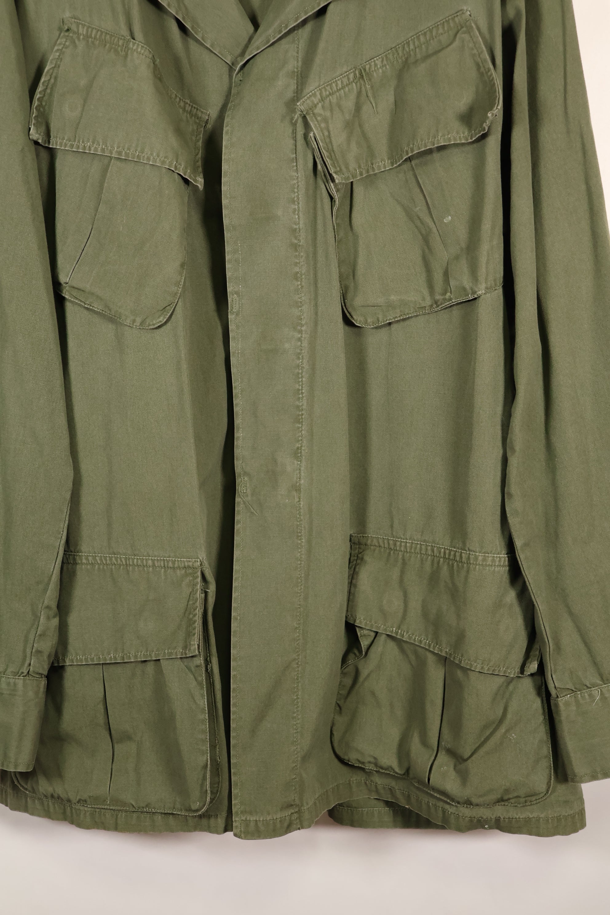1967 Contract L-R Non Ripstop 3rd Model Jungle Fatigue Jacket Used