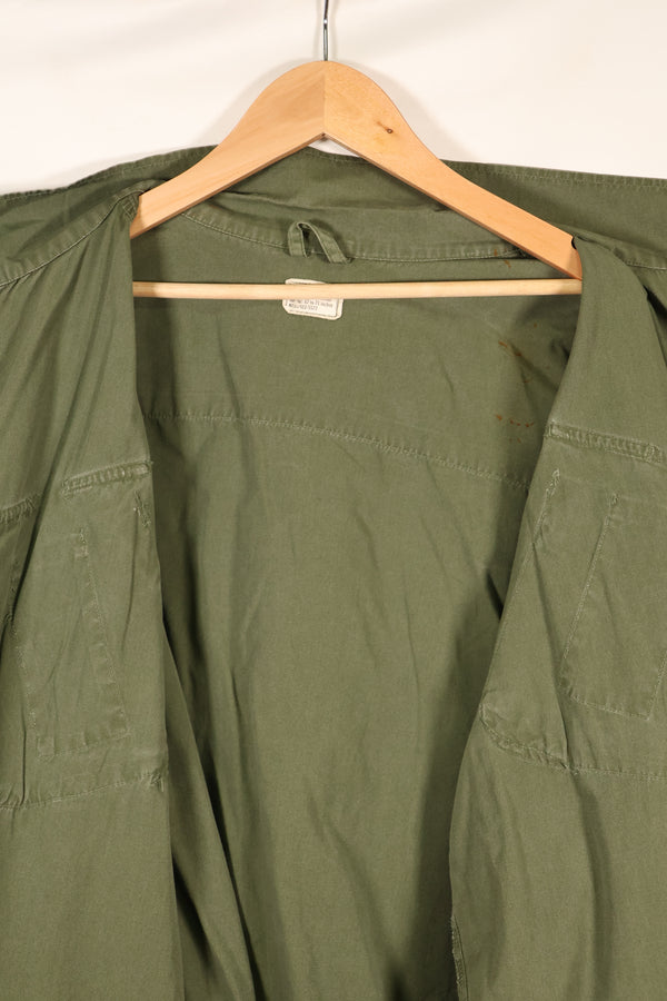 1967 Contract L-R Non Ripstop 3rd Model Jungle Fatigue Jacket Used