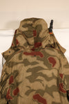 1960s-70s West German BGS Tan &amp; Water Camouflage Field Parka with liner, used.